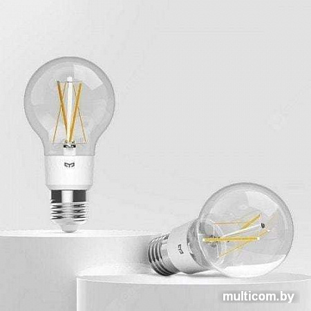 Светодиодная лампа Yeelight LED Filament Light YLDP12YL E27 6 Вт 2700K