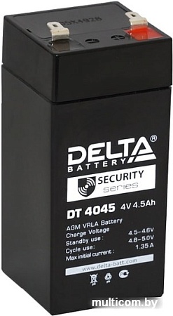 Аккумулятор для ИБП Delta DT 4045 47 мм (4В/4.5 А·ч)