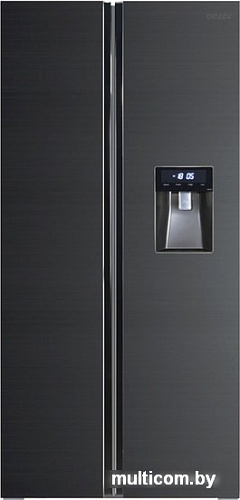 Холодильник side by side Ginzzu NFK-467 Dark gray