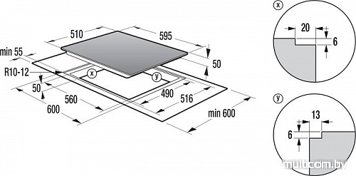 Варочная панель Gorenje ECT610SC