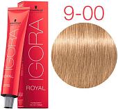 Крем-краска для волос Schwarzkopf Professional Igora Royal Permanent Color Creme 9-00 60 мл