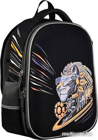 Школьный рюкзак Феникс+ Кибер лев 59295 (черный)