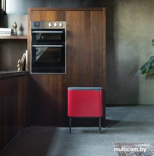 Brabantia Bo Touch Bin 36 л (пламенно-красный)