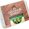 Соляной брикет для бани Соляная баня С алтайскими травами Березовый лист