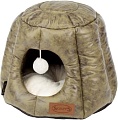Лежак Scruffs Knightsbridge Cat Igloo 661600 (оливковый)