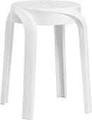 Табурет Woodville Слайвер (белый)