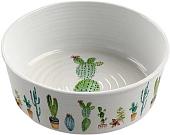 Миска TarHong Cactus PDR5067PBSC (белый с рисунком)