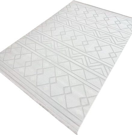 Ковер для жилой комнаты Radjab Carpet Моника Прямоугольник MC 450A 12649RK (1.6x2.3, Cream)