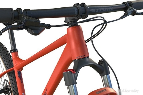 Велосипед Stark Hunter 29.2 HD р.21 2025 HQ-0017833 (оранжевый матовый/грозовой, разобранный)