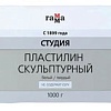 Пластилин скульптурный Гамма Студия 2.80.Е100.003.1 (1 кг, белый, твердый)