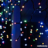 Бахрома Luazon 3x0.9 м 232 LED 5204452 (черный каучук провод, мульти)