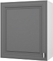 Шкаф навесной Горизонт Ева 50 навесной (графит софт)