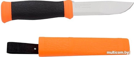 Туристический нож Morakniv Outdoor 2000 (черный/оранжевый)