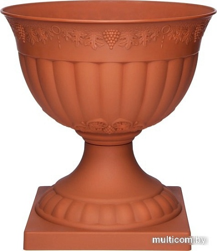 Вазон Эльфпласт Флора 220 7.5 л (терракотовый)