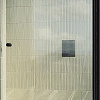 Душевая дверь MaybahGlass 198x60 MGD-797-6 (прозрачное стекло/черный)