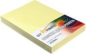 Картонная обложка для переплета Starbind A4 230 г/кв.м. 100 шт (кожа, желтый)
