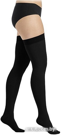 Чулки компрессионные Sigvaris Essential Classical 19424 (L+ Short, черный)