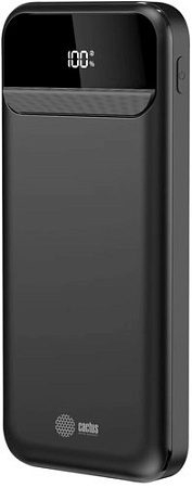 Внешний аккумулятор CACTUS CS-PBFSCA-10000 10000mAh (черный)