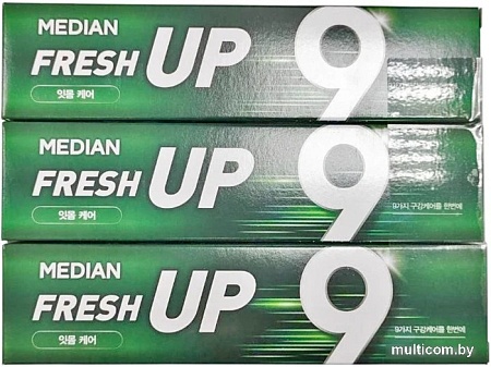 Зубная паста Median Fresh Up Gum Care Toothpaste 3x120 г
