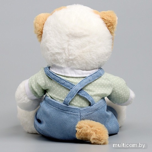 Классическая игрушка Milo Toys Little Friend Котик в голубом комбинезоне 9905650