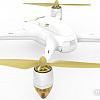 Квадрокоптер Hubsan H501S High Edition (белый/золотистый)