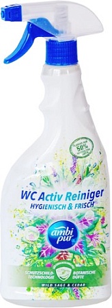 Средство для ванных комнат Ambi Pur Дикий шалфей и кедр 750 мл