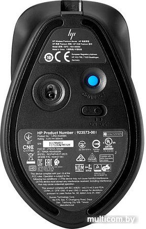 Мышь HP Envy Rechargeable 500 (черный/розовое золото)