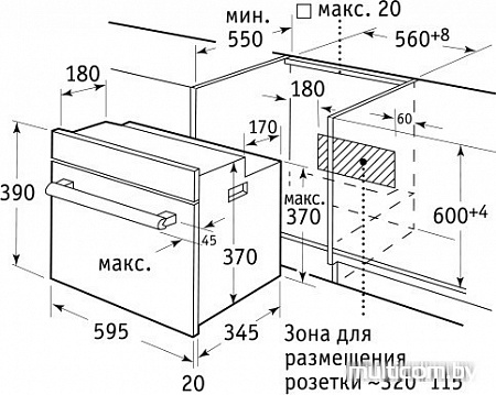 Микроволновая печь Weissgauff HMT-555