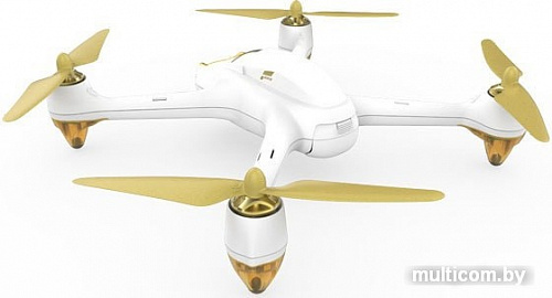 Квадрокоптер Hubsan H501S High Edition (белый/золотистый)