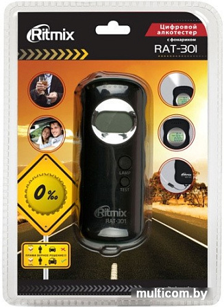 Алкотестер Ritmix RAT-301