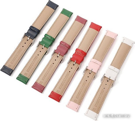 Ремешок Rumi кожаный Dale 16 мм (розовый)