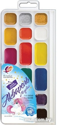 Акварельные краски Луч Волшебная палитра 30С 1934-08 (18 цв.)