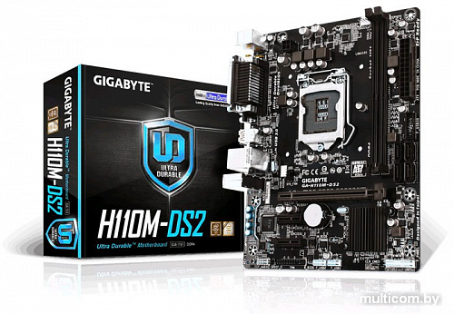 Материнская плата Gigabyte GA-H110M-DS2 (rev. 1.0)