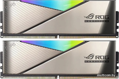 Оперативная память ADATA XPG Lancer RGB ROG 2x16ГБ DDR5 6600 МГц AX5U6600C3216G-DCLARROG