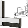 Стенка МСТ. Мебель Лайн №1 (рич блэк)