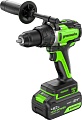 Ударная дрель-шуруповерт Greenworks GD24DD140 3707607CUB (с 1-им АКБ)