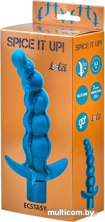 Вибропробка Lola Games Spice It Up Ecstasy Aquamarine 8009-03Lola (синий)