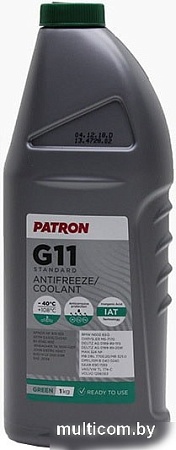 Антифриз Patron G11 Standard Green 1кг