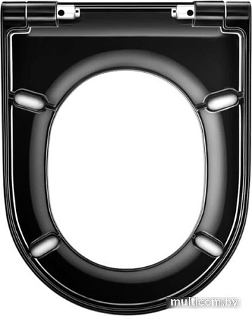 Сиденье для унитаза Berges Wasserhaus Uno Black SO 018153