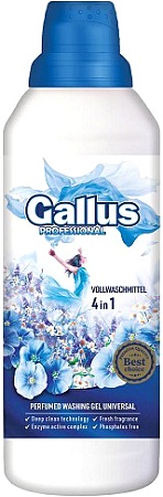Гель для стирки Gallus Professional Универсальный 4 в 1 (1 л)