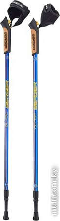 Палки для скандинавской ходьбы Berger Blade 77-135 (красный/желтый/синий)