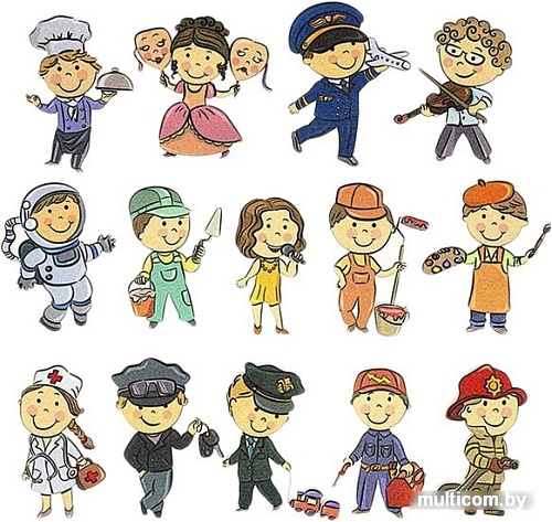 Развивающая игра Lip Lip Веселые липучки. Профессии LIP1255