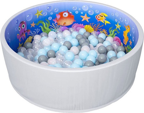 Сухой бассейн Romana Мир внутри Аквариум ДМФ-МК-02.54.01-01 (150 шаров)