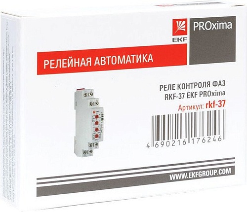 Реле контроля фаз EKF PROxima rkf-37