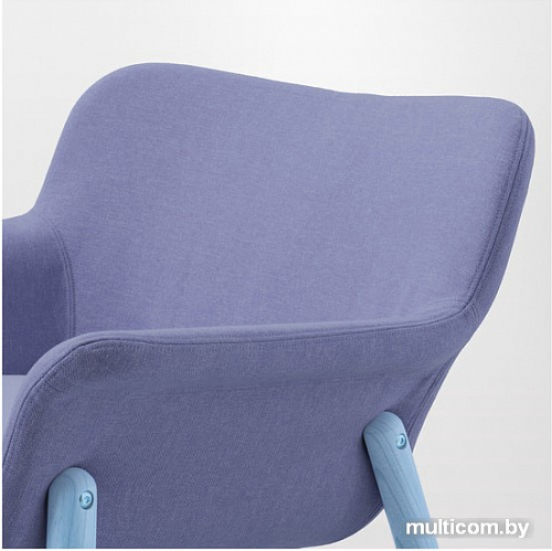 Интерьерное кресло Ikea Ведбу (гуннаред светлый коричнево-розовый) 604.235.82