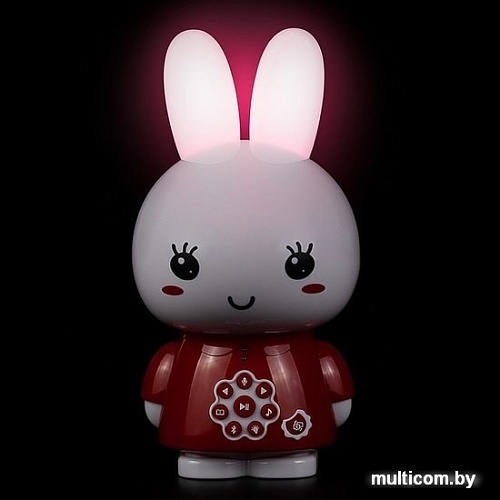 Интерактивная игрушка Alilo Медовый зайка G6+ 60962 (красный)