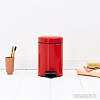 Brabantia Pedal Bin NewIcon 3 л (пламенно-красный)