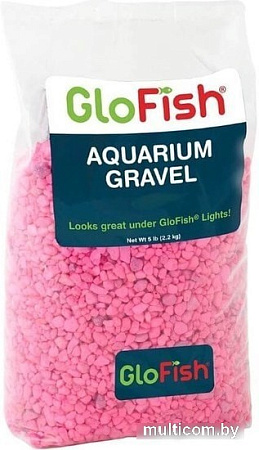 Грунт GloFish с GLO эффектом 2.26 кг (розовый)