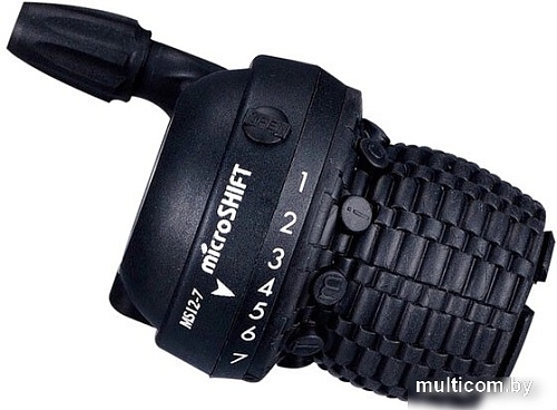 Манетка Microshift Twist Type, 7ск. MS12-7R (правый)