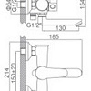 Смеситель Loffrey LF83112W (белый)
